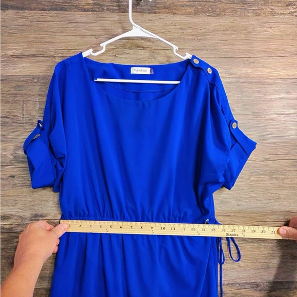 Calvin Klein Royal Blue Midi Dress - Picture 6 of 12